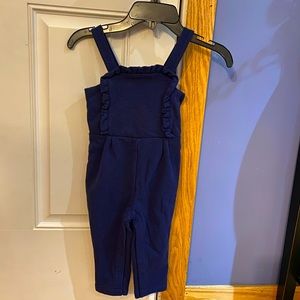 Navy Janie and Jack Girls Romper